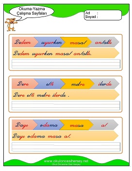 d sesi Grubu Çalışma Sayfaları